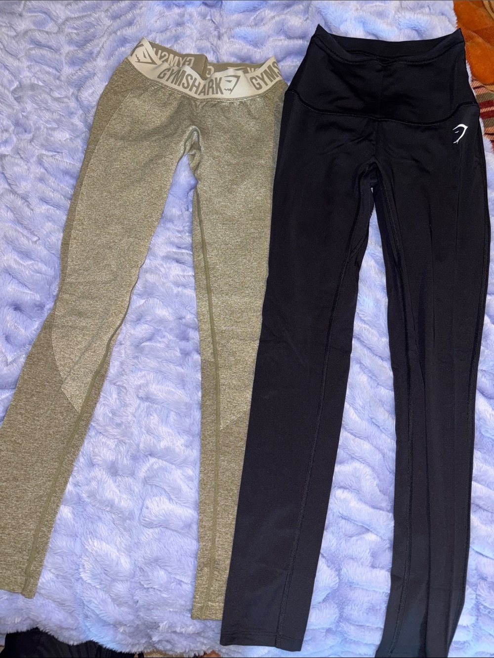 Gymshark women Leggings Pair - Black and Gray
